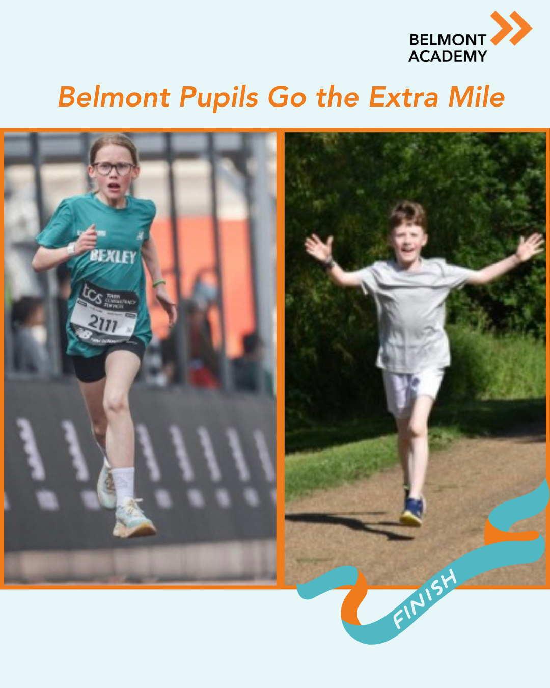 Belmont Pupils Go the Extra Mile